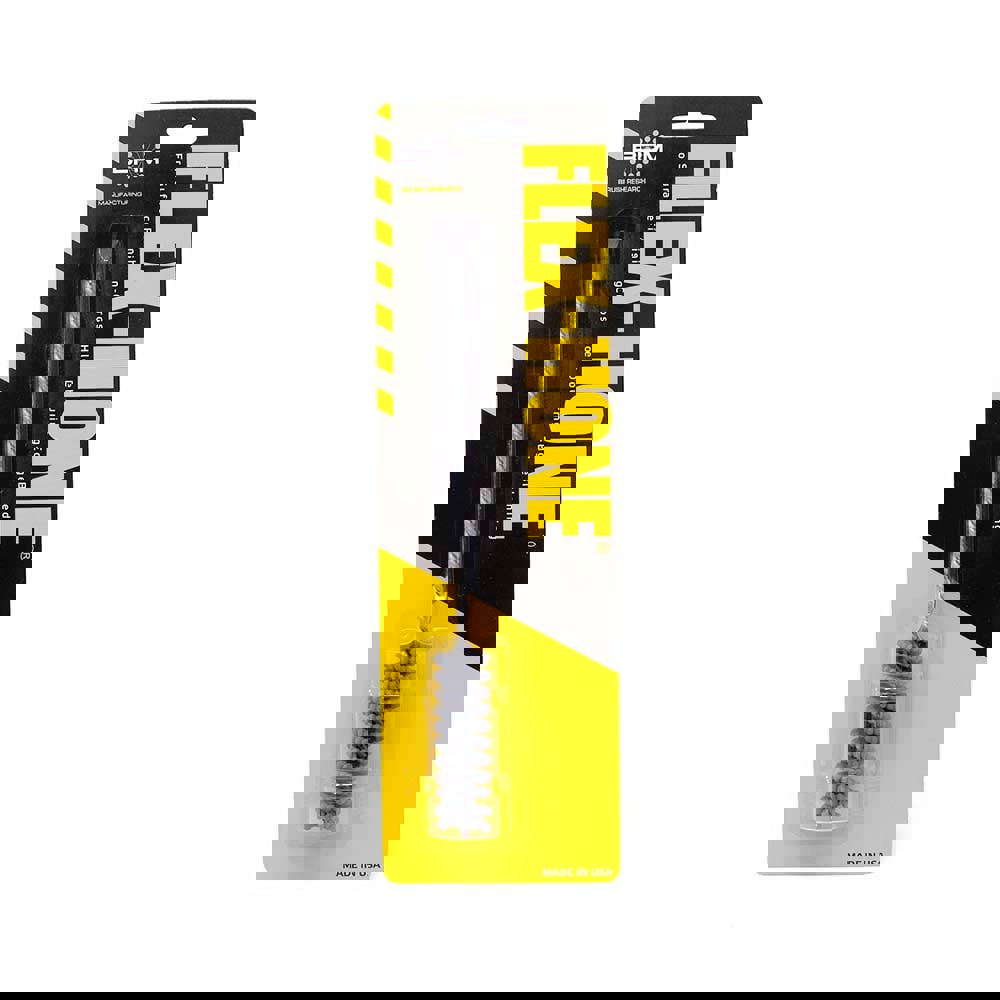 Flexible Cylinder Hone: 14 mm Max Bore Dia, 600 Grit, Silicone Carbide